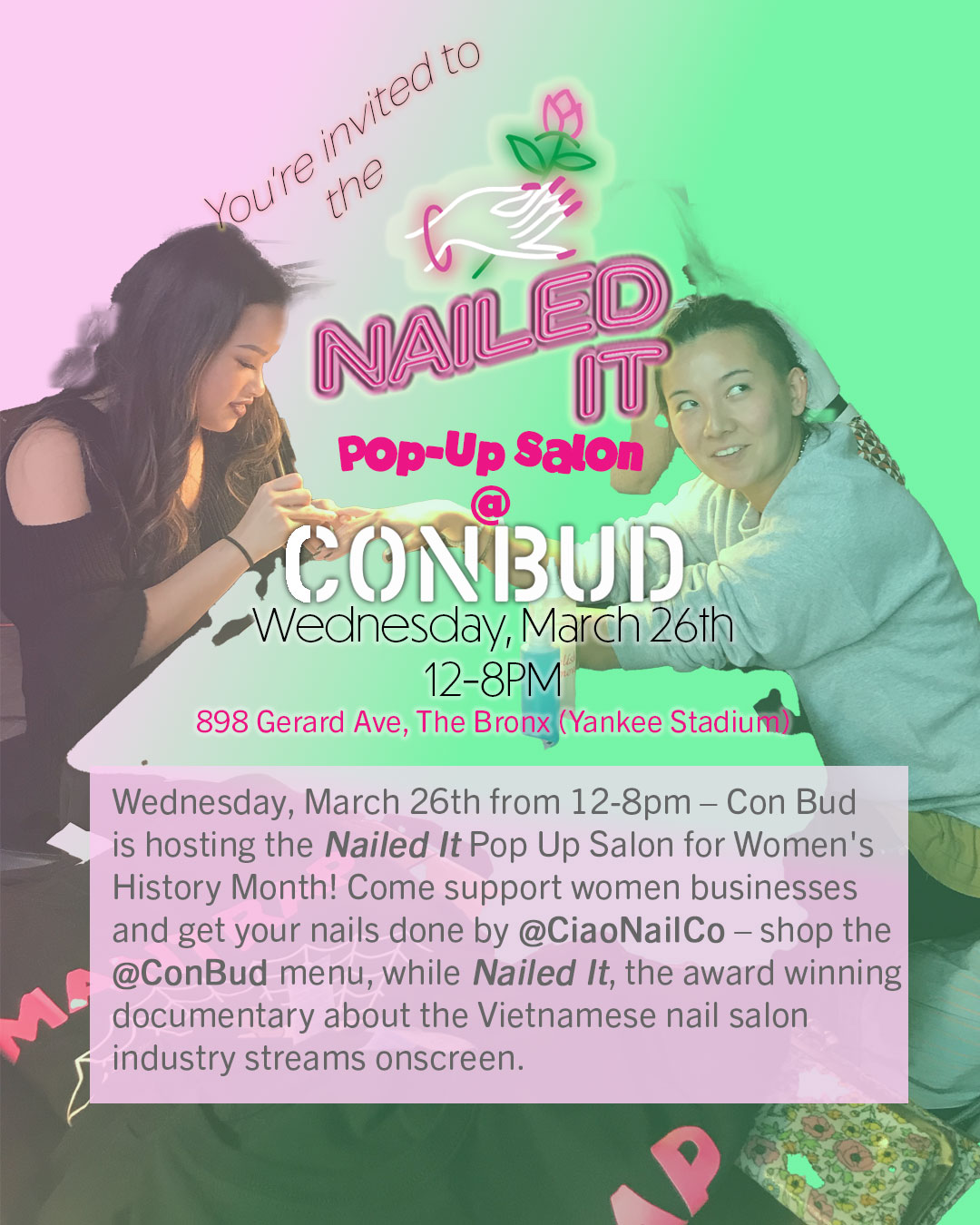 Pop-Up Salon @ CONBUD